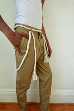 Load image into Gallery viewer, Classic khaki w/ Rope belt

