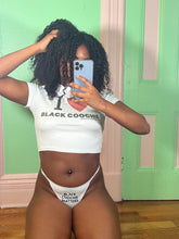 Load image into Gallery viewer, I ❤️ BLACK COOCHIE CROP
