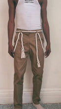 Load and play video in Gallery viewer, Classic khaki w/ Rope belt
